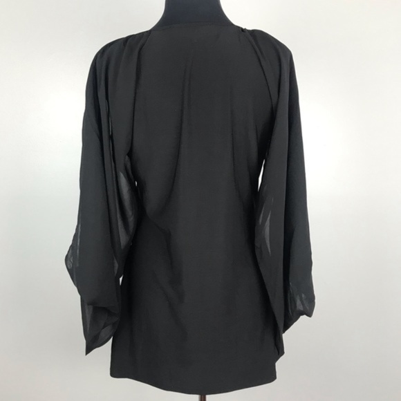 ❌ SOLD Badgley Mischka Black Tunic - Picture 5 of 8